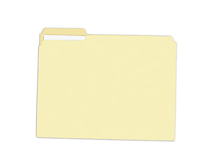 Image showing Yellow Folder