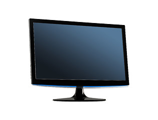 Image showing Professional widescreen computer monitor