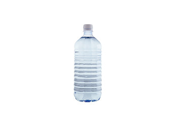 Image showing Bottled water isolated over a white background