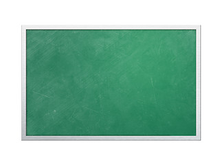 Image showing The blackboard in the classroom