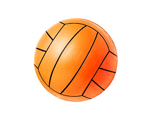 Image showing volleyball ball isolated over white