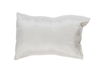 Image showing White pillow. Isolated