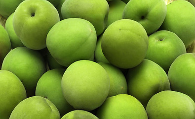 Image showing Green fruits