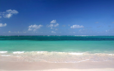 Image showing Gorgeous Beach in Summertime
