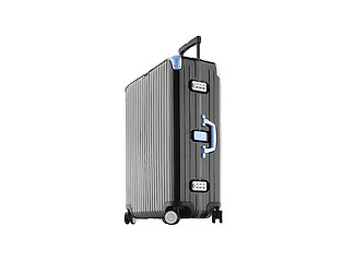 Image showing Black Suitcase - isolated on white