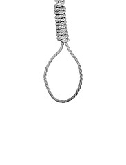 Image showing Noose isolated on white