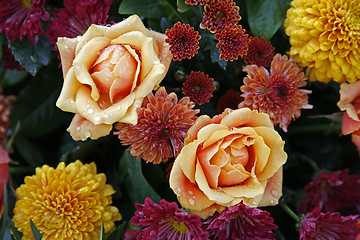 Image showing Autumn bouquet