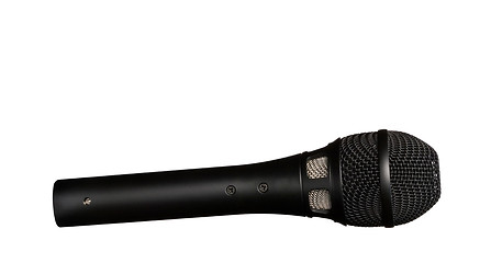 Image showing microphone on a white background