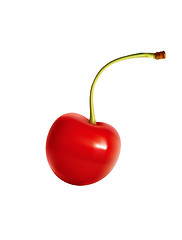 Image showing cherry isolated on a white background