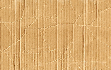 Image showing Corrugated cardboard as a background