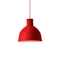 Image showing Red  lamp