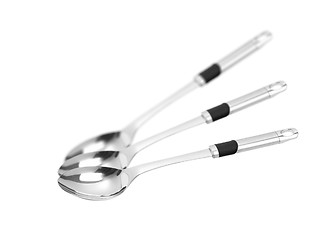 Image showing Spoons isolated