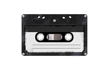 Image showing Audio cassette isolated on white