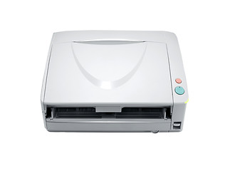 Image showing laser printer isolated