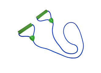 Image showing skipping rope on white