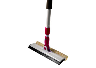 Image showing a window squeegee isolated on a white background