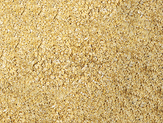 Image showing Food theme: fresh whole grain oats background.