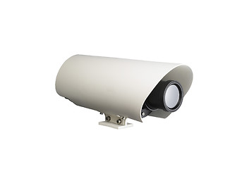 Image showing fine image of classic cctv infrared security camera