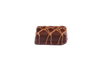Image showing Chocolate sweet isolated