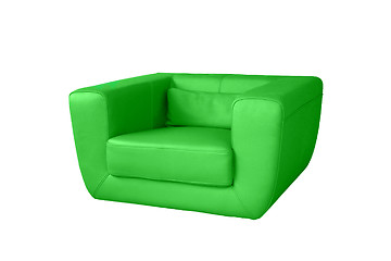 Image showing Green chair