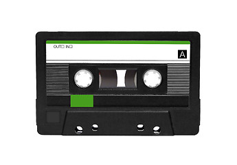 Image showing tape record isolated on white