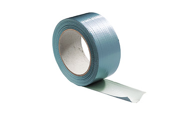 Image showing reel of adhesive repair tape isolated