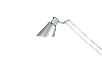 Image showing Modern grey lamp with clipping path.