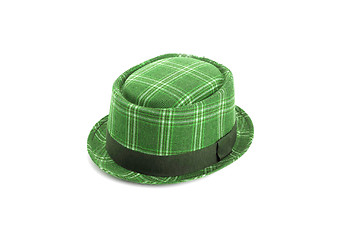 Image showing green velvet hat