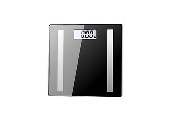 Image showing Digital Bathroom Scale, Isolated