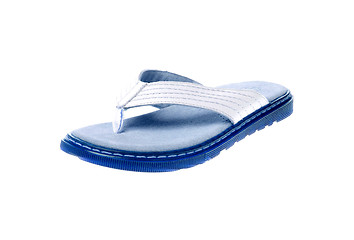 Image showing Blue sandal