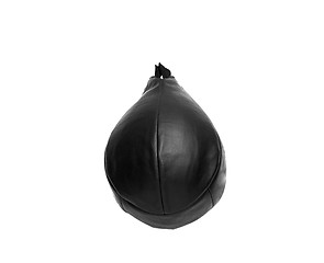 Image showing black Boxer pear on a white background