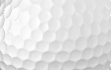 Image showing Close up of a golf ball