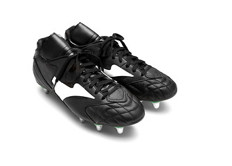 Image showing Football boots isolated on white