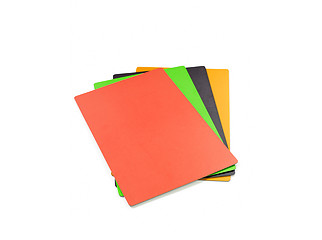 Image showing colored folders