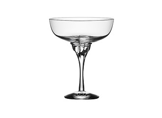 Image showing Empty glass isolated on a white background