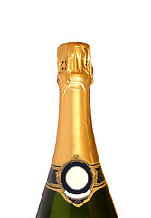 Image showing Photo of the top of a Champagne bottle