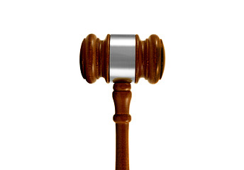 Image showing Gavel Isolated