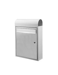 Image showing White Mailbox.