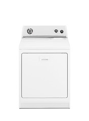 Image showing Isolated washing machine on a white background