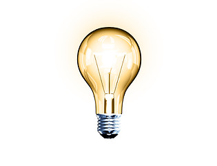 Image showing Light bulb, bitmap copy