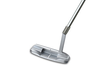 Image showing New golf club on white isolated background