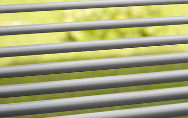 Image showing Window blind detail