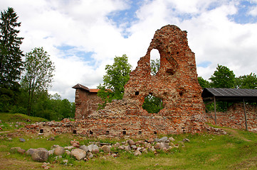 Image showing Ruins of a castle 