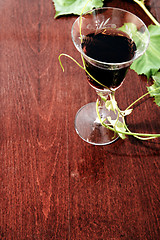 Image showing Red wine