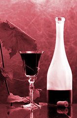 Image showing Red wine