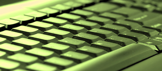 Image showing Computer keyboard