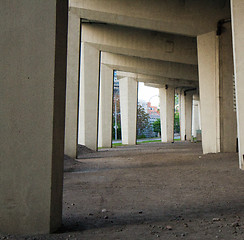 Image showing Under the Gardner Expressway