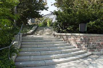 Image showing Entrance to a garden