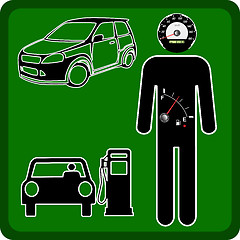 Image showing Vector Man icon