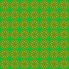 Image showing Seamless wallpaper patternr 